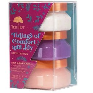 NEVER OPENED Tree Hut Limited Addition sugar scrub set